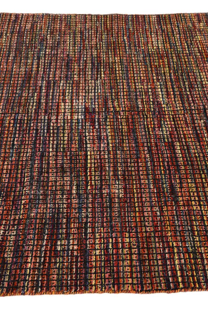 6' 4 x 10' 8 Hand Knotted Darya Wool Rug