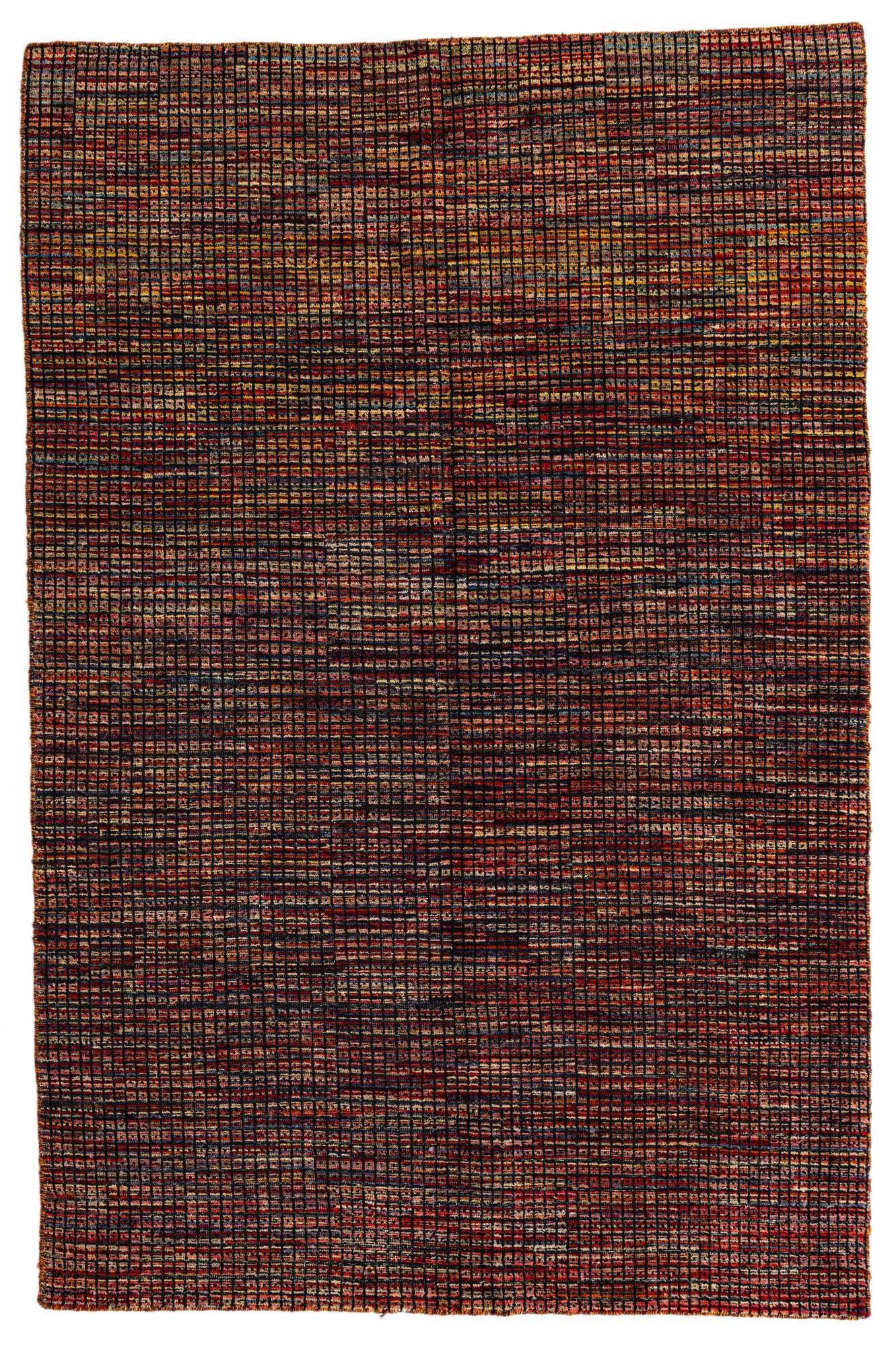 6' 4 x 10' 8 Hand Knotted Darya Wool Rug