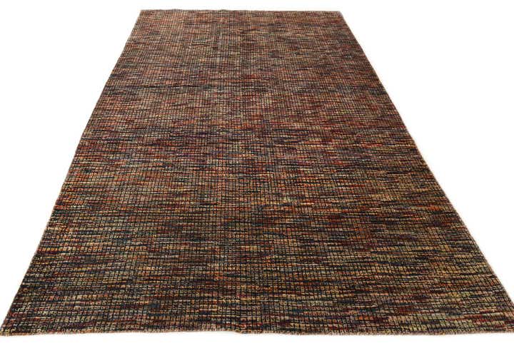 165cm x 245cm Noué main Darya Tapis Laine