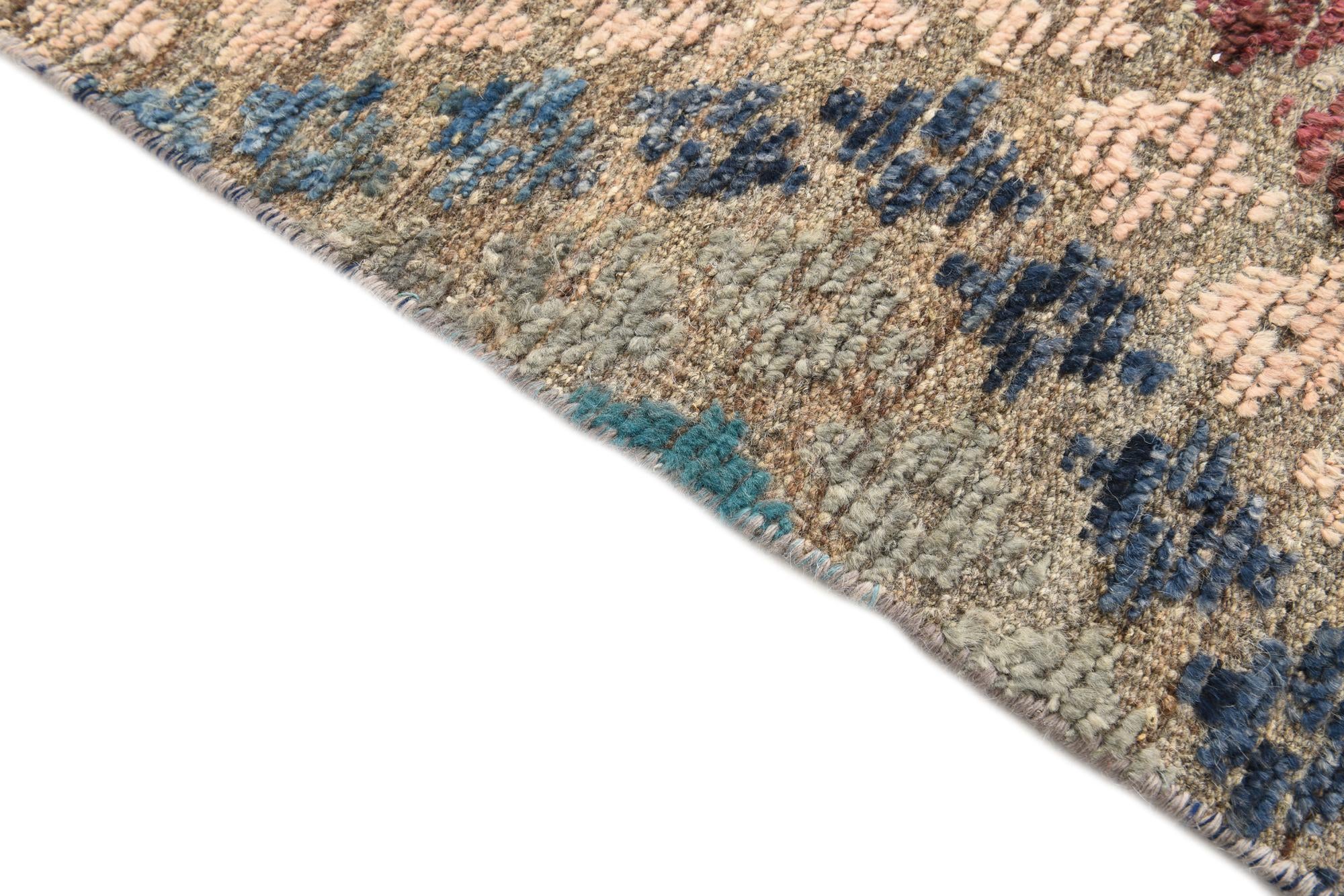 5' 6 x 8' 6 Hand Knotted Darya Wool Rug