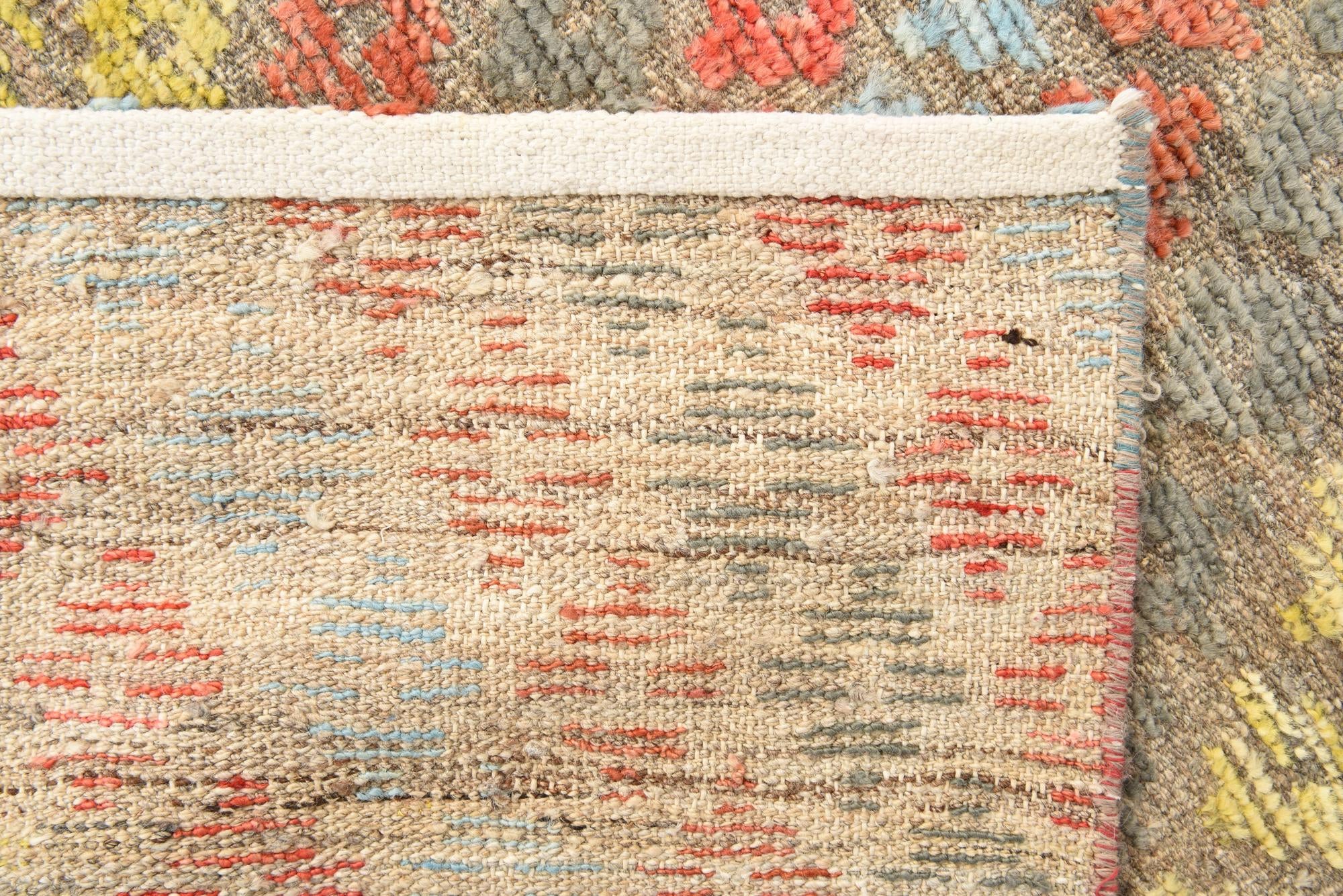 5' 6 x 8' 4 Hand Knotted Darya Wool Rug