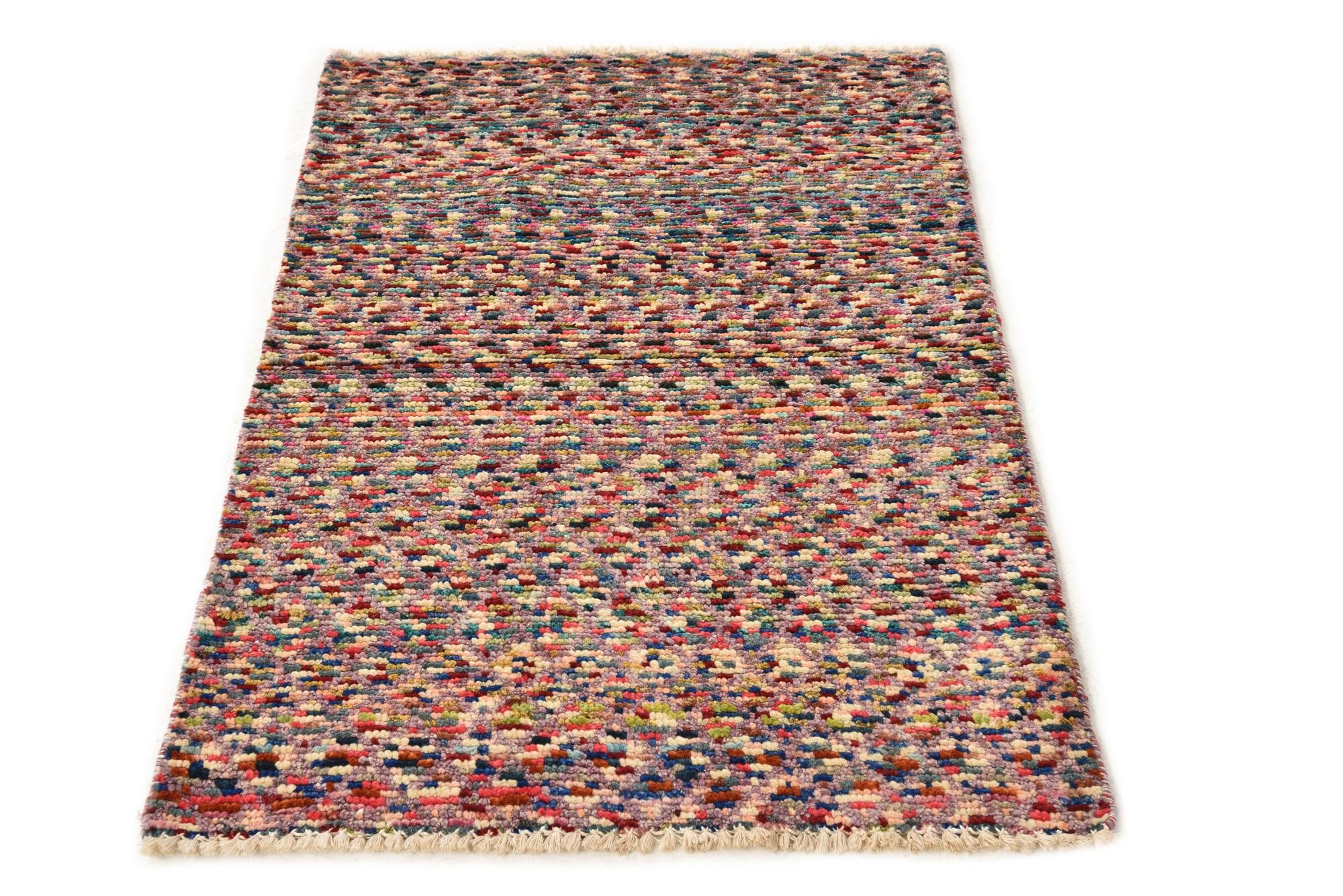 2' 8 x 4' 1 Hand Knotted Darya Wool Rug