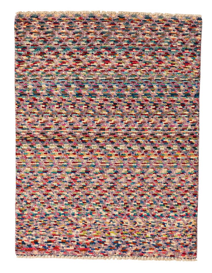 Detail image of 2' 8 x 4' 1 Hand Knotted Darya Wool Rug