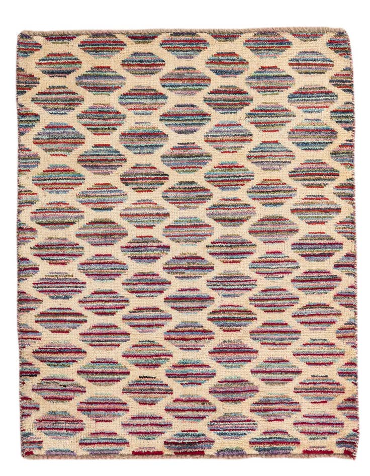 Detail image of 2' 10 x 3' 10 Hand Knotted Darya Wool Rug