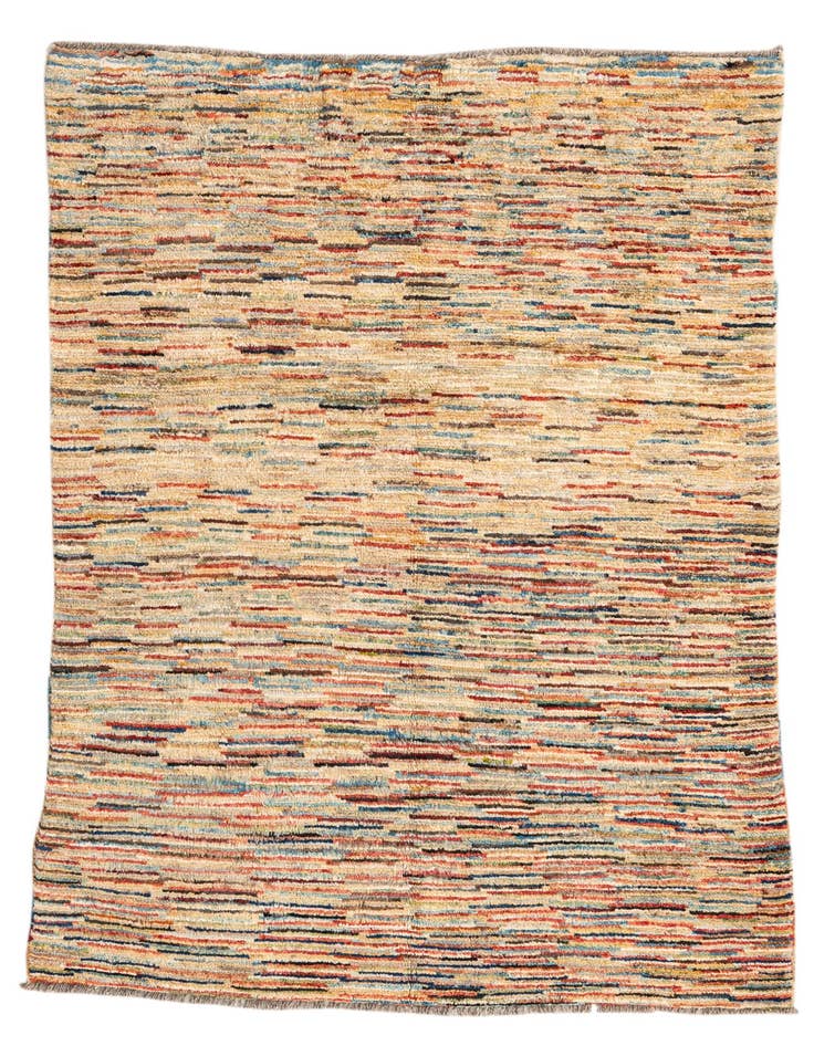 Detail image of 3' 8 x 5' 9 Hand Knotted Darya Wool Rug