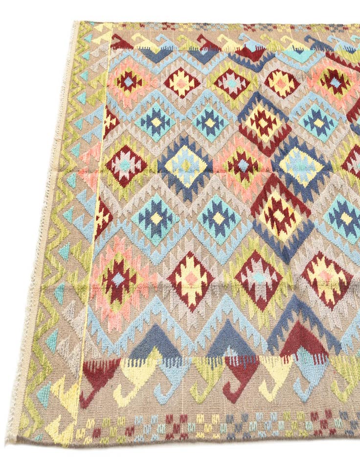 Detail image of 5' 11 x 8' 6  Hand Knotted Darya Wool Rug