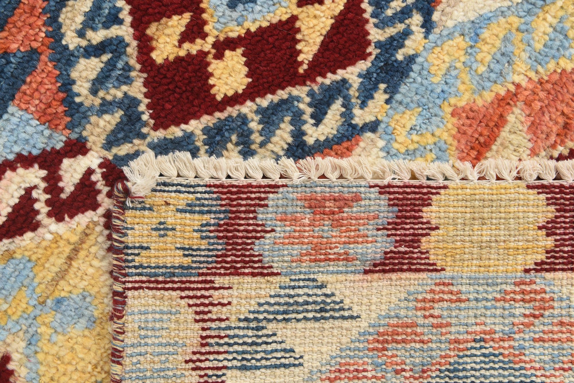 6' 4 x 10' 1 Hand Knotted Darya Wool Rug