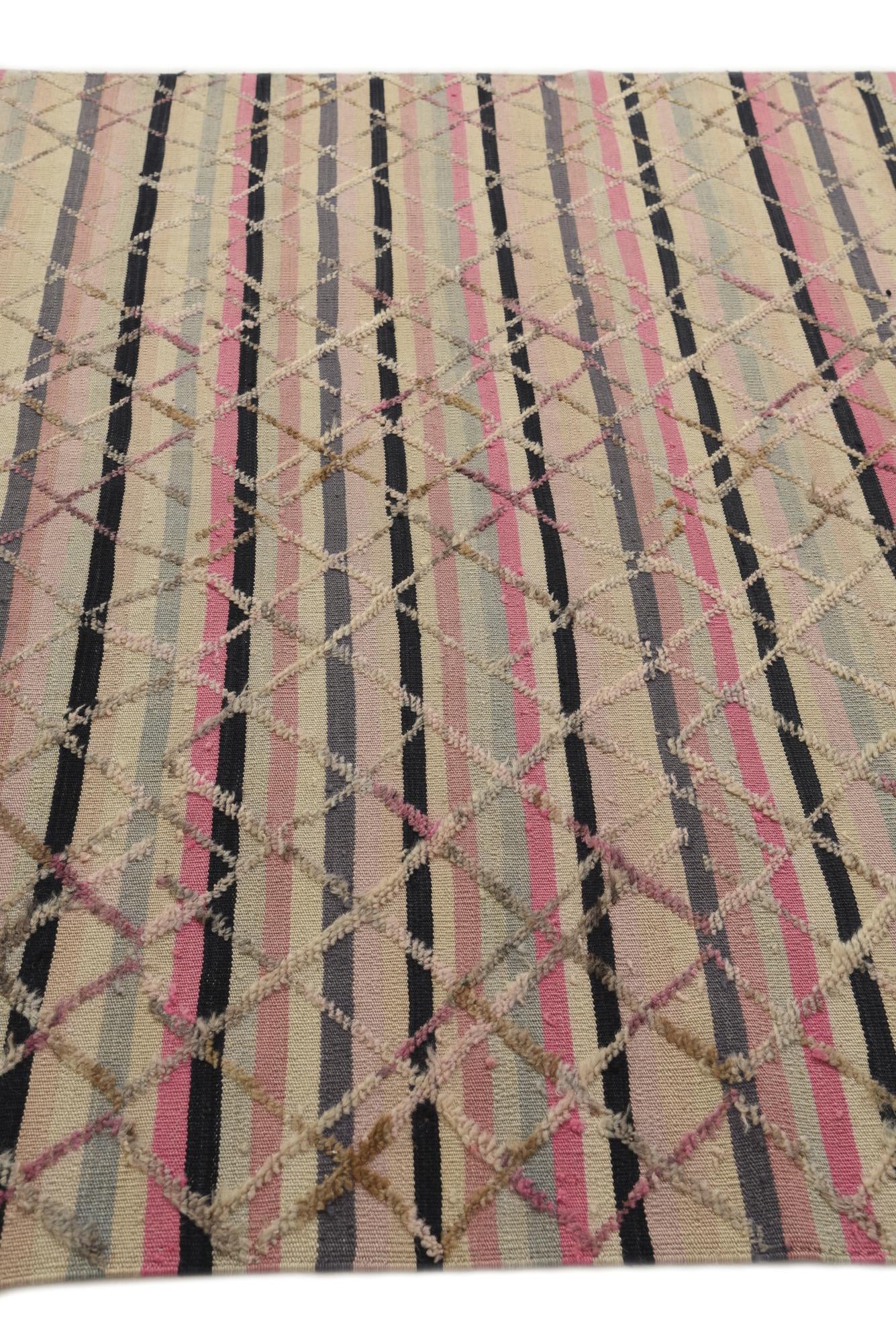 6' 3 x 10' 3 Hand Knotted Darya Wool Rug