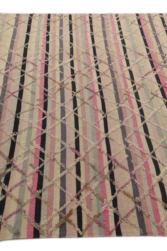 6' 3 x 10' 3 Hand Knotted Darya Wool Rug