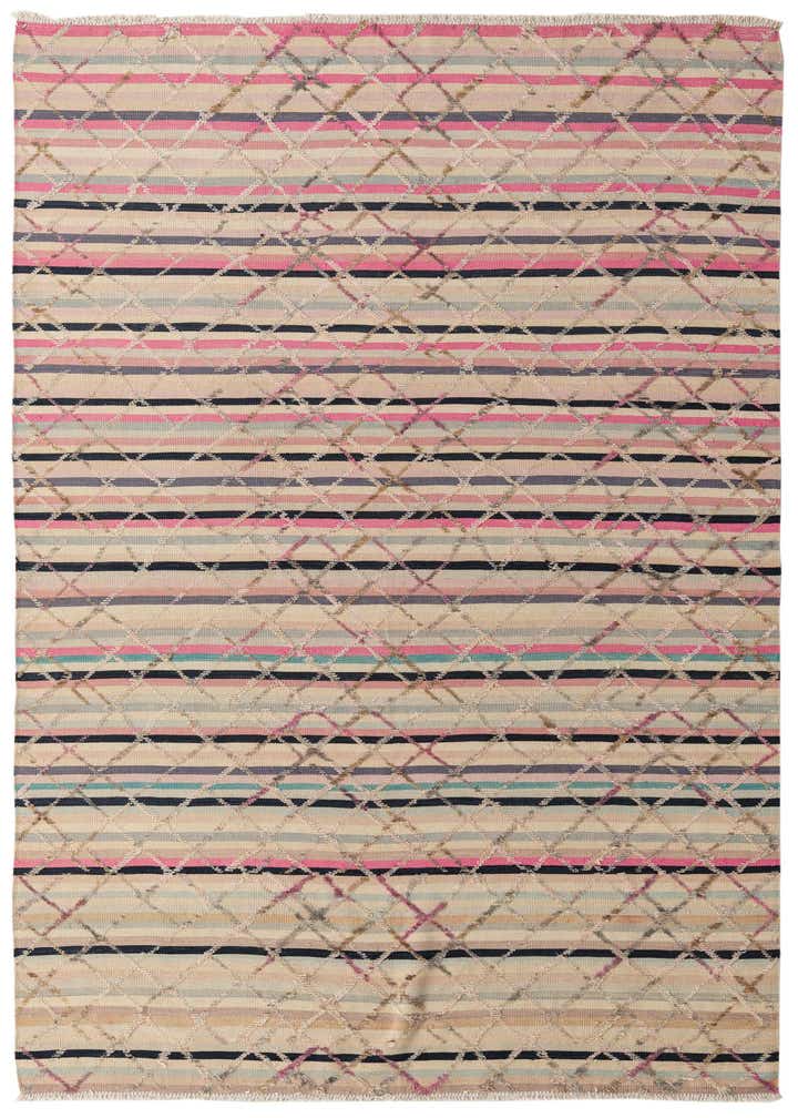 6' 3 x 10' 3 Hand Knotted Darya Wool Rug