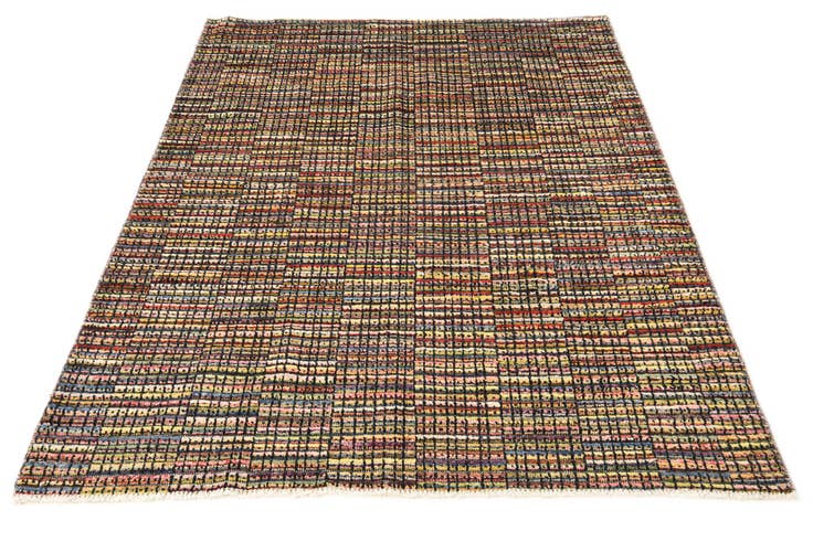 Detail image of 4' 10 x 6' 8 Hand Knotted Darya Wool Rug