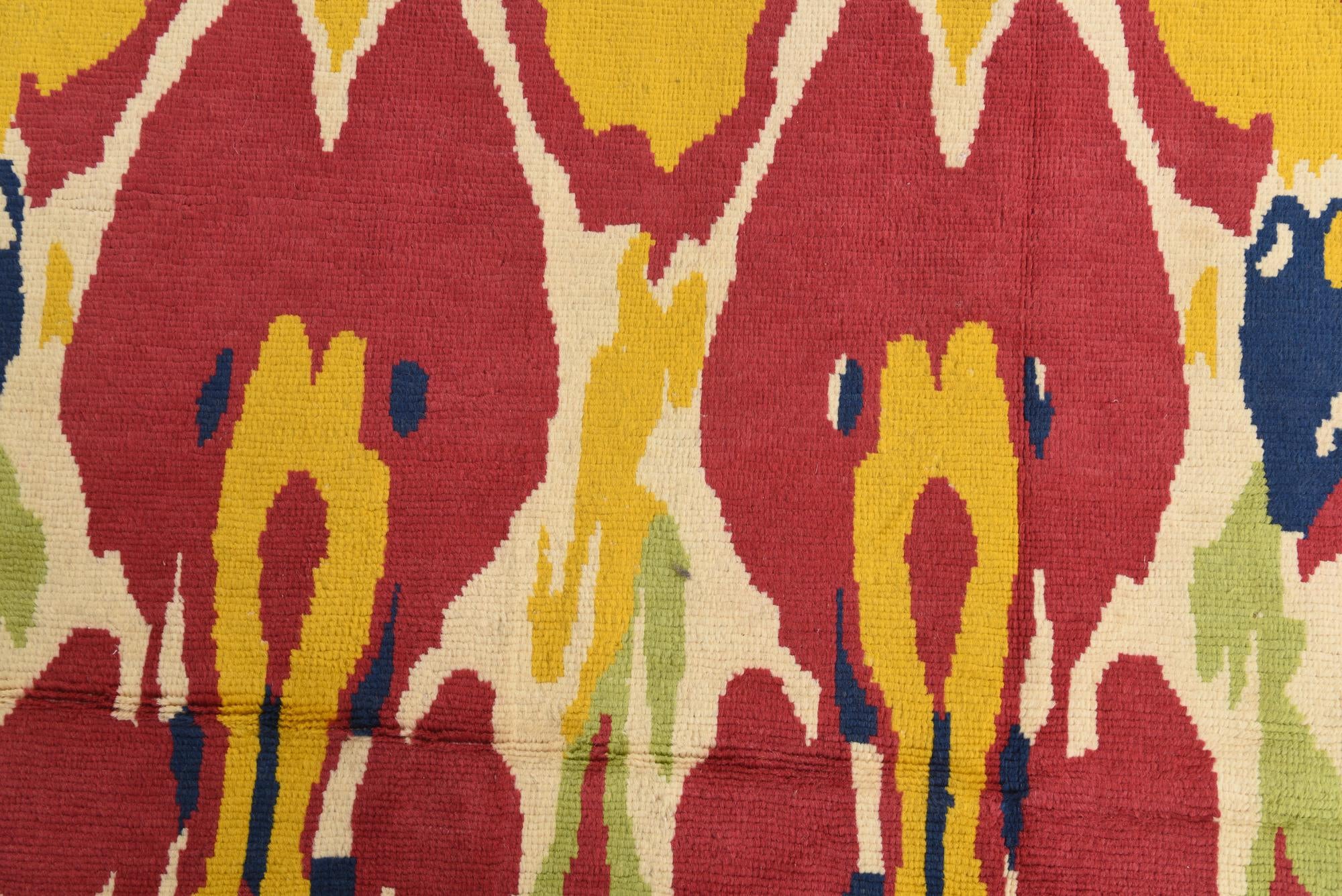 5' 2 x 8' 8 Hand Knotted Darya Wool Rug