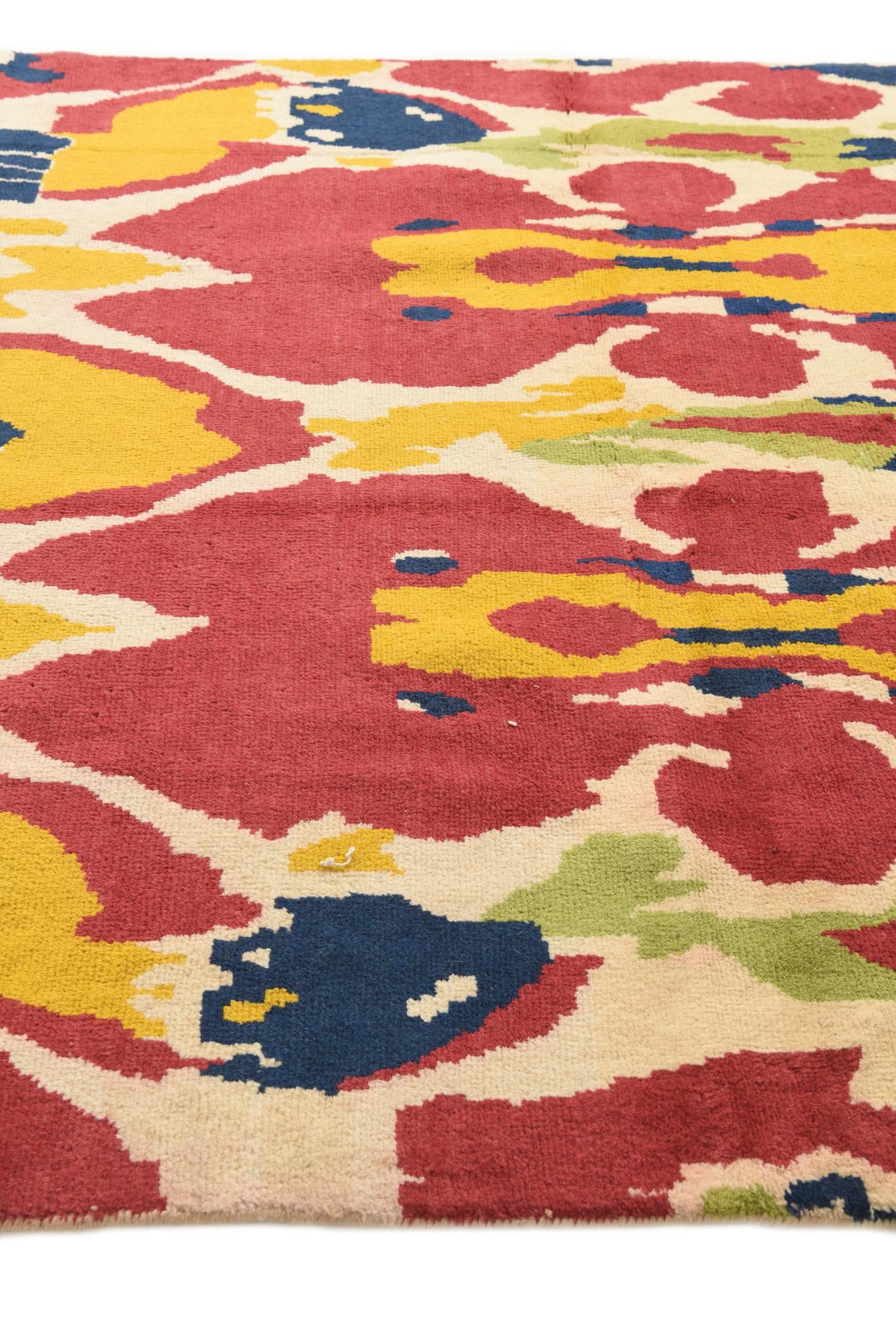 6' 5 x 10' Hand Knotted Darya Wool Rug