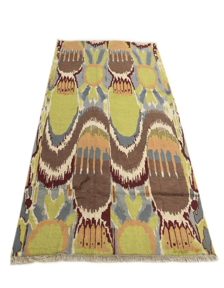 Detail image of 6' 2 x 8' 4  Hand Knotted Darya Wool Rug