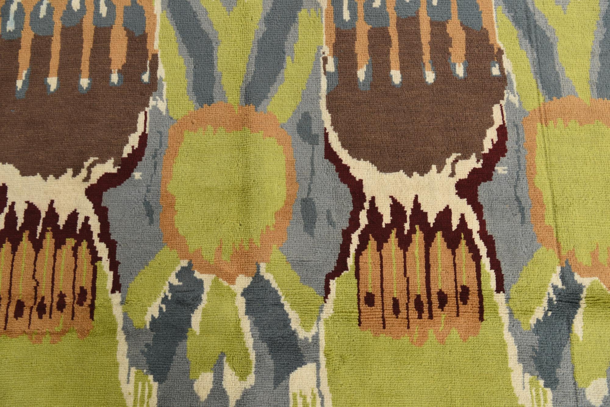 6' 2 x 8' 4 Hand Knotted Darya Wool Rug