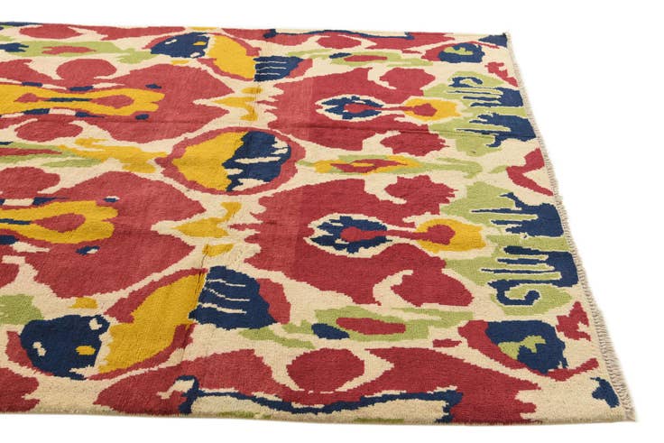 Detail image of 5' 4 x 8' Hand Knotted Darya Wool Rug