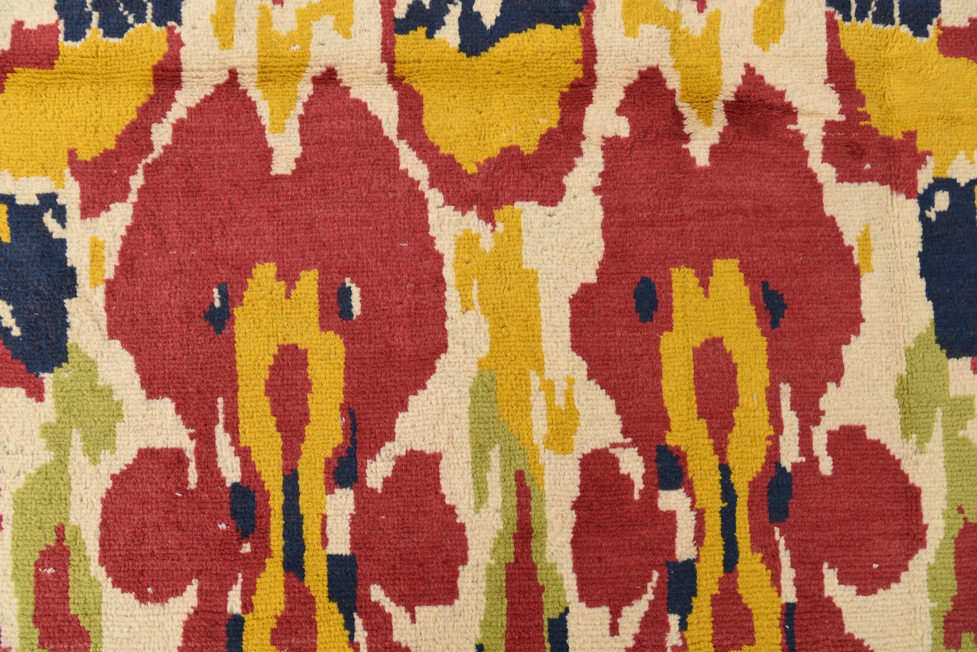 4' 7 x 6' 10 Hand Knotted Darya Wool Rug