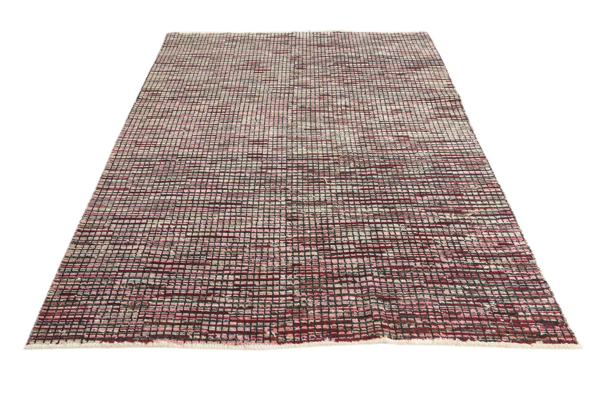 5' 8 x 8' Hand Knotted Darya Wool Rug