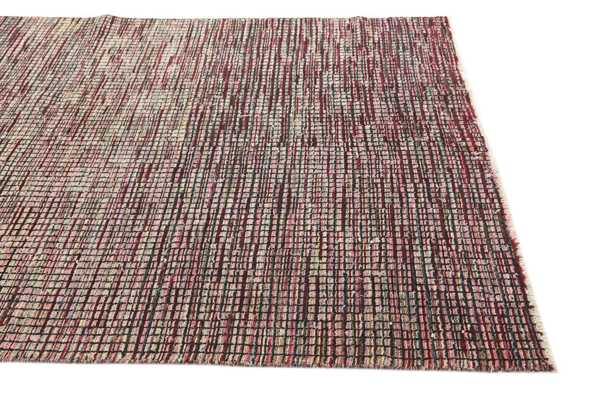 5' 8 x 8' Hand Knotted Darya Wool Rug