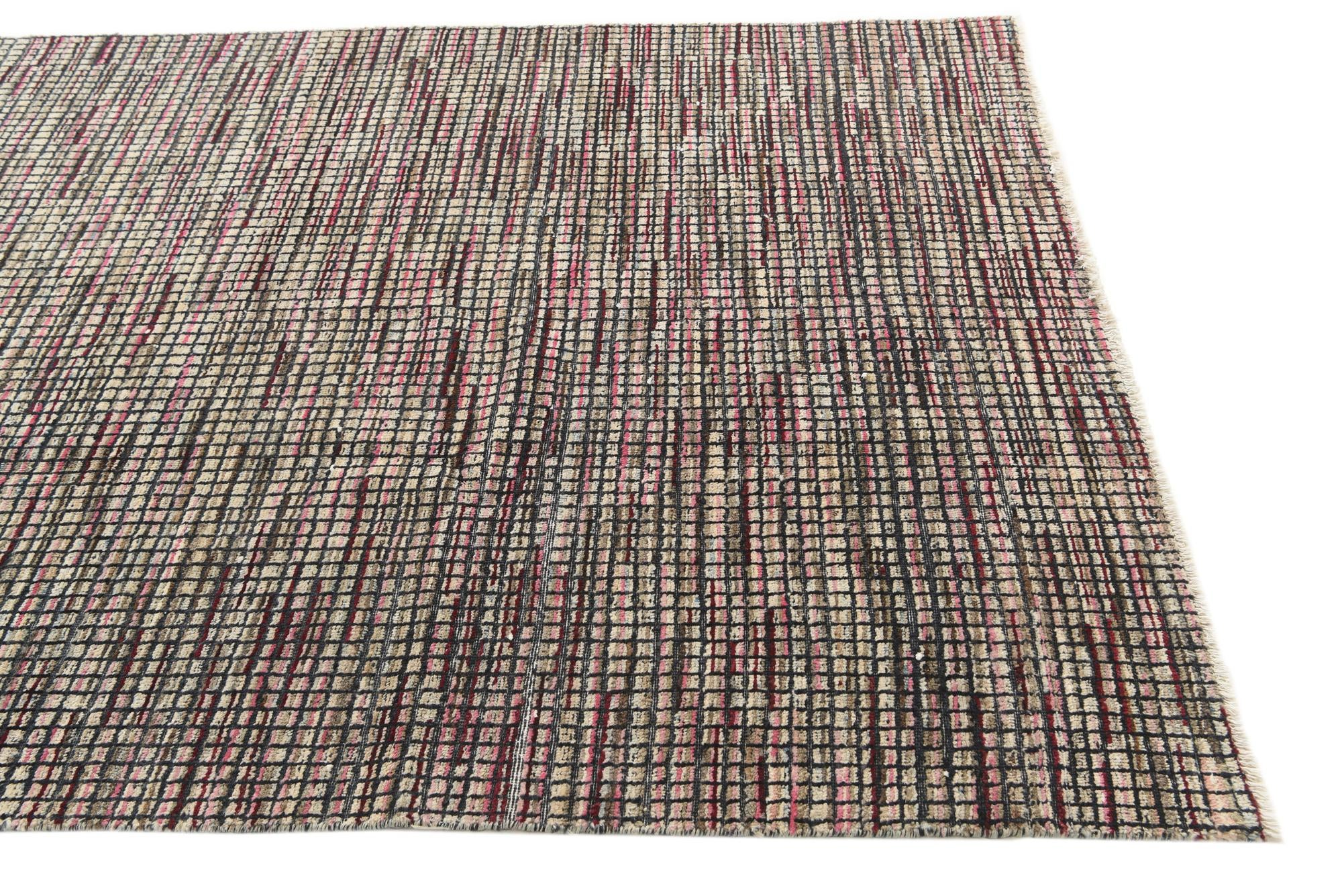 5' 5 x 8' 3 Hand Knotted Darya Wool Rug