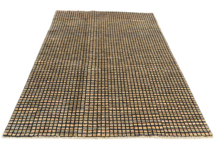 Detail image of 5' 6 x 8' 5 Hand Knotted Darya Wool Rug