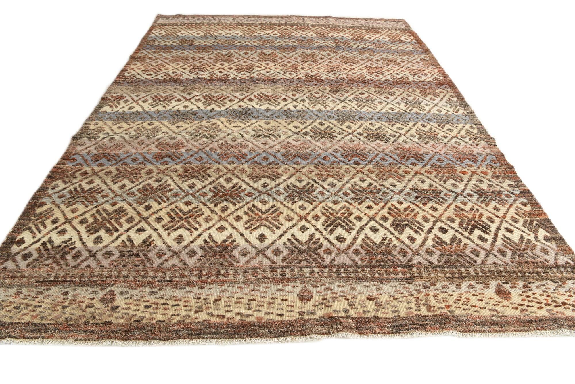 9' x 12' 2 Hand Knotted Darya Wool Rug