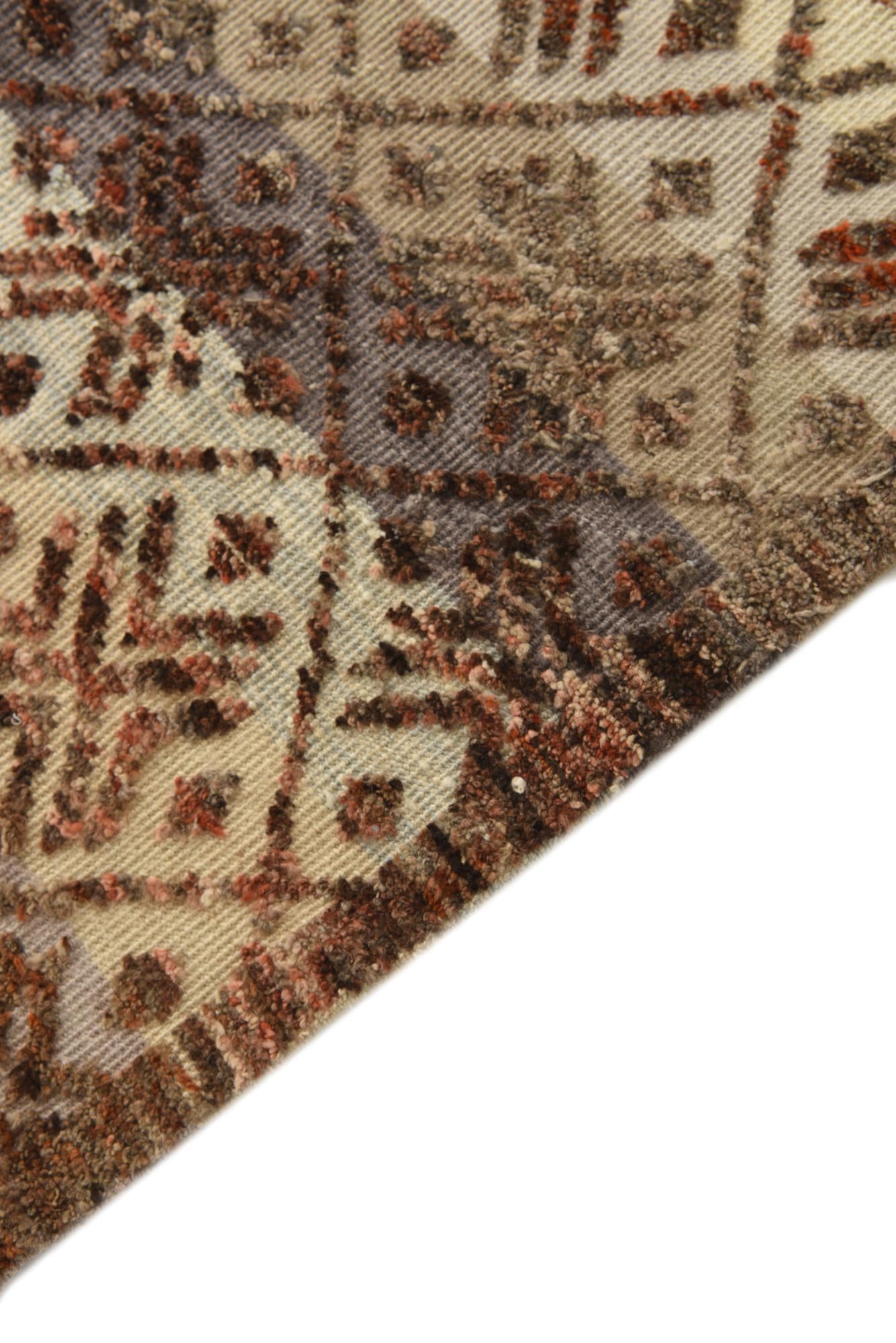 9' x 12' 2 Hand Knotted Darya Wool Rug