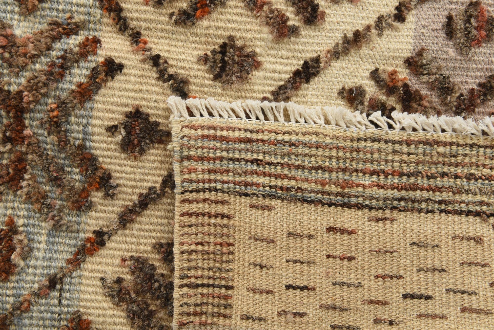 9' x 12' 2 Hand Knotted Darya Wool Rug
