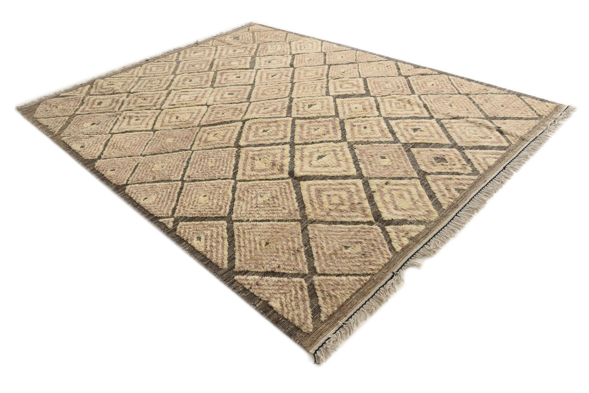 8' 3 x 10' 5 Hand Knotted Darya Wool Rug