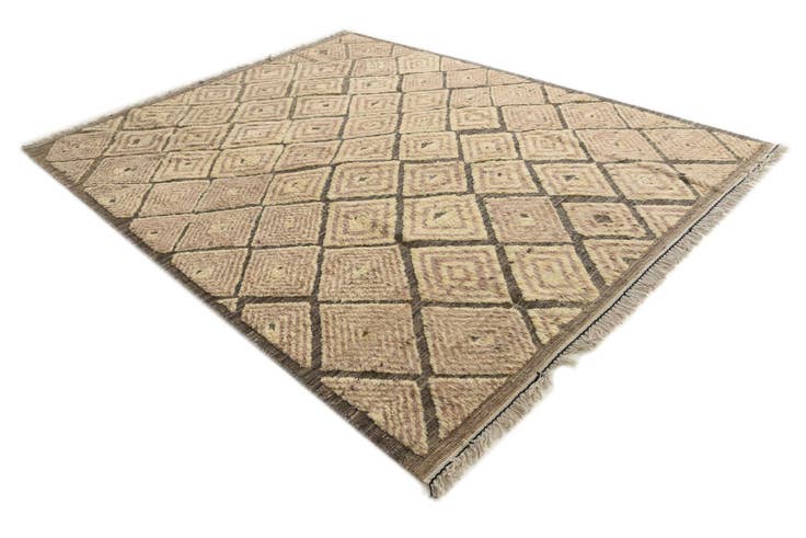 Detail image of 8' 3 x 10' 5 Hand Knotted Darya Wool Rug