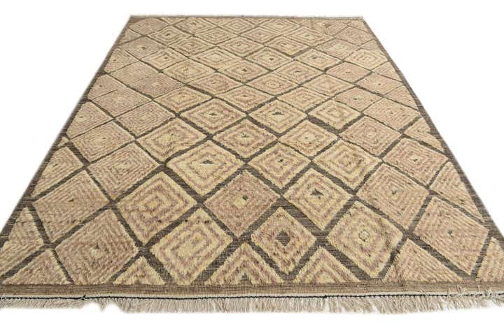 8' 3 x 10' 5 Hand Knotted Darya Wool Rug