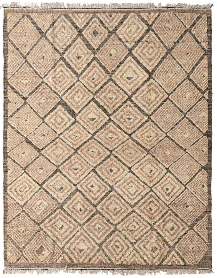 Detail image of 8' 3 x 10' 5 Hand Knotted Darya Wool Rug