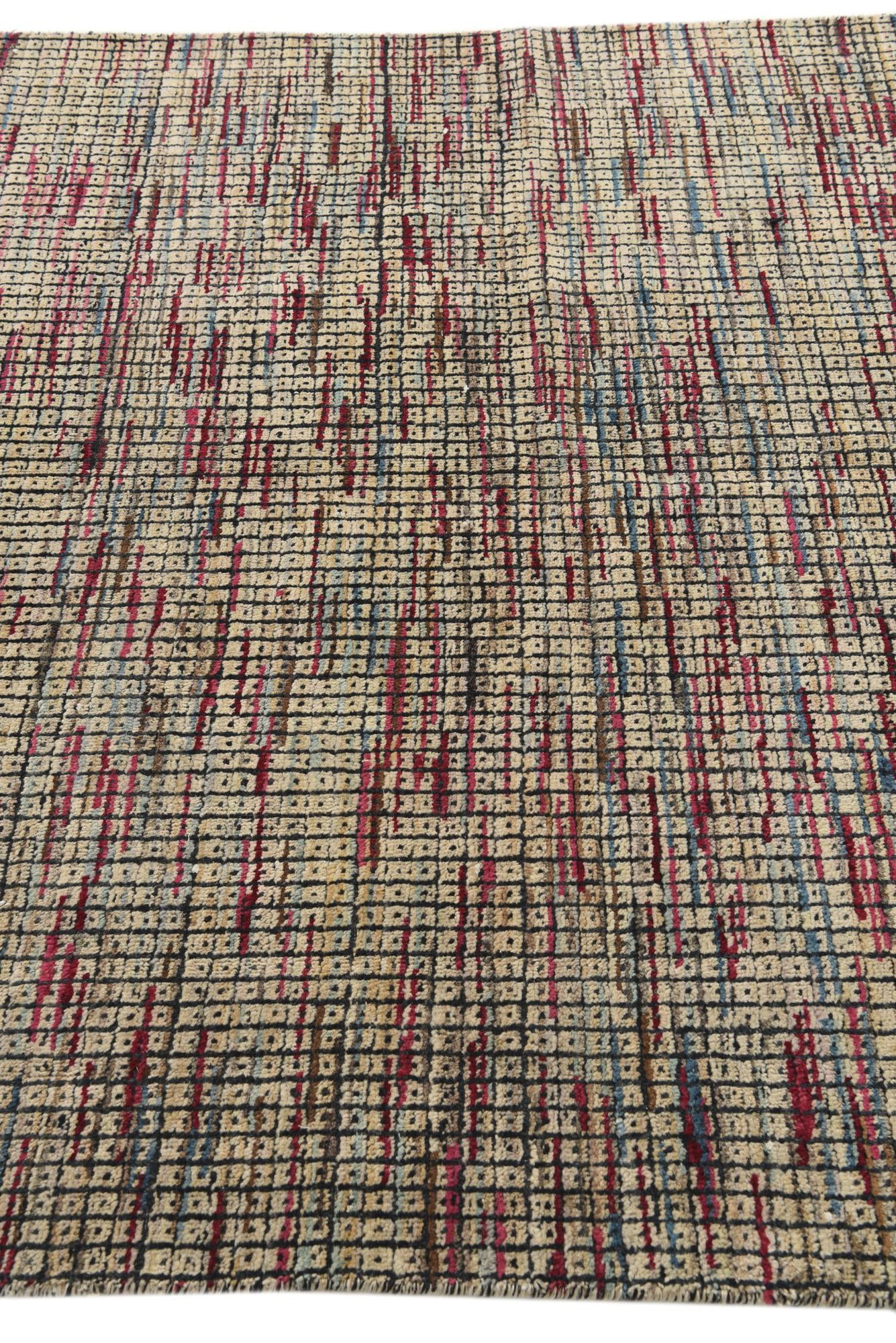 5' 6 x 8' 1 Hand Knotted Darya Wool Rug