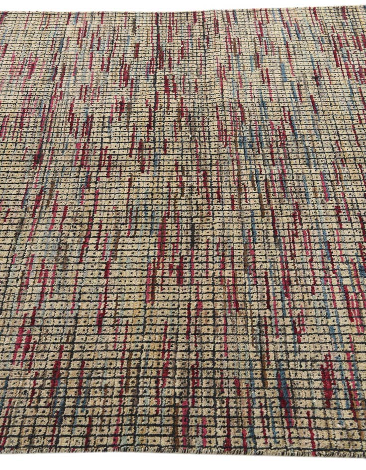 Detail image of 5' 6 x 8' 1  Hand Knotted Darya Wool Rug