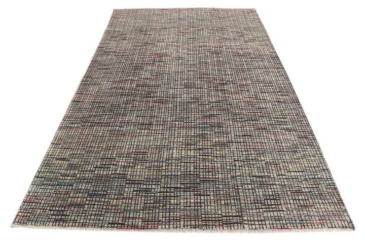 6' 5 x 10' 3 Hand Knotted Darya Wool Rug