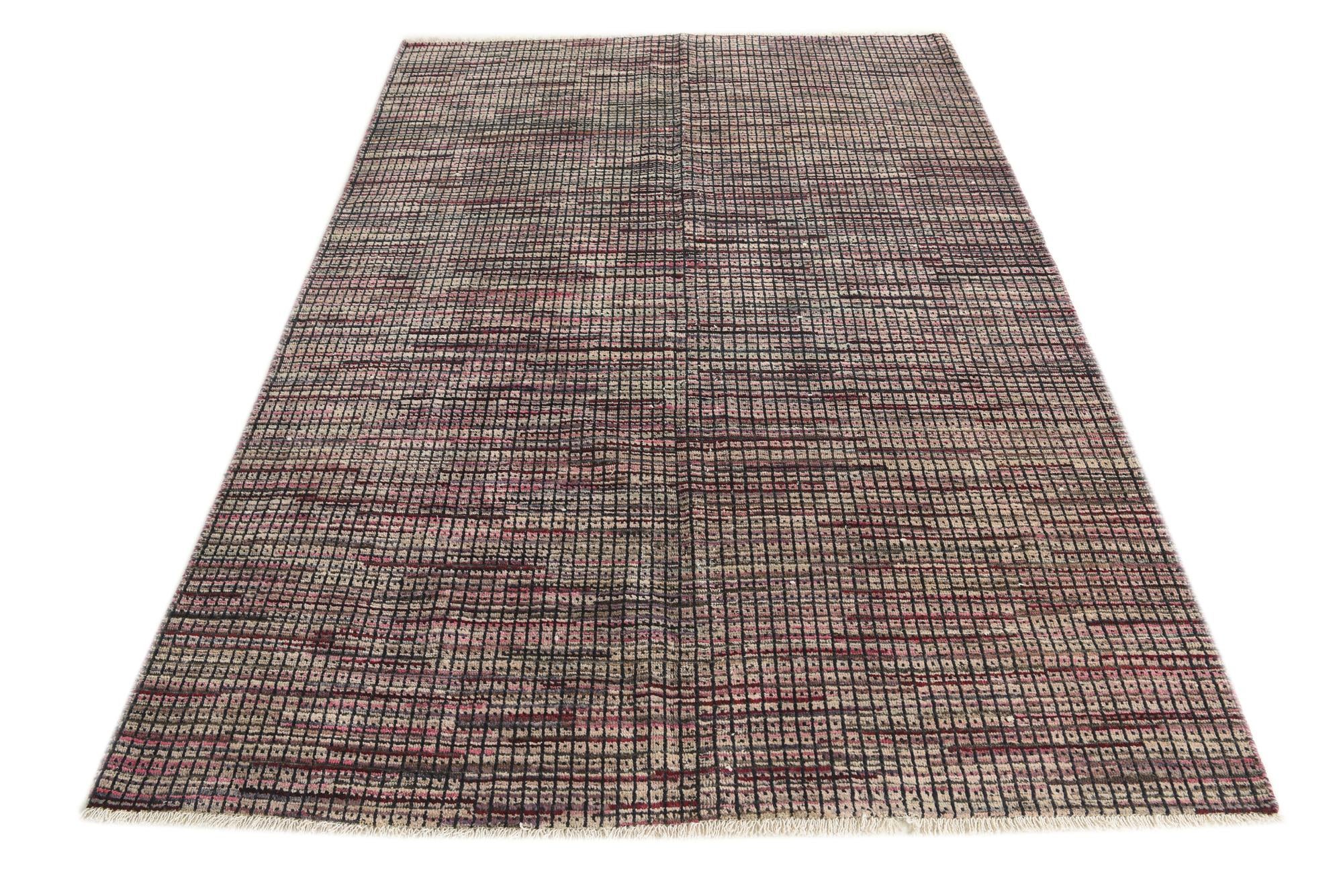 5' 6 x 7' 9 Hand Knotted Darya Wool Rug