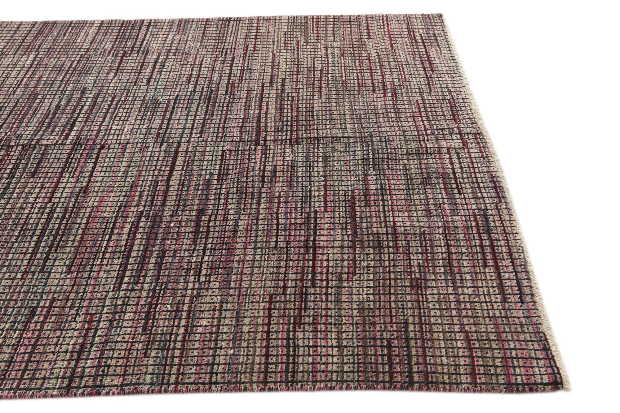 5' 6 x 7' 9 Hand Knotted Darya Wool Rug