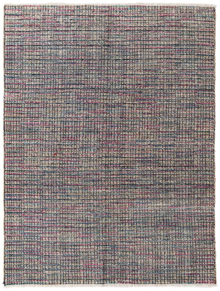 Detail image of 4' 9 x 6' 3 Hand Knotted Darya Wool Rug