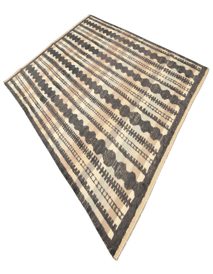 Detail image of 7' 10 x 10' 5 Hand Knotted Darya Wool Rug