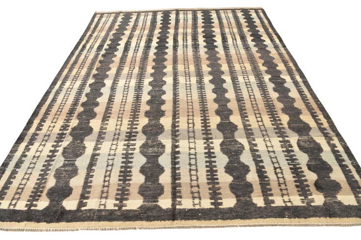 Detail image of 7' 10 x 10' 5 Hand Knotted Darya Wool Rug