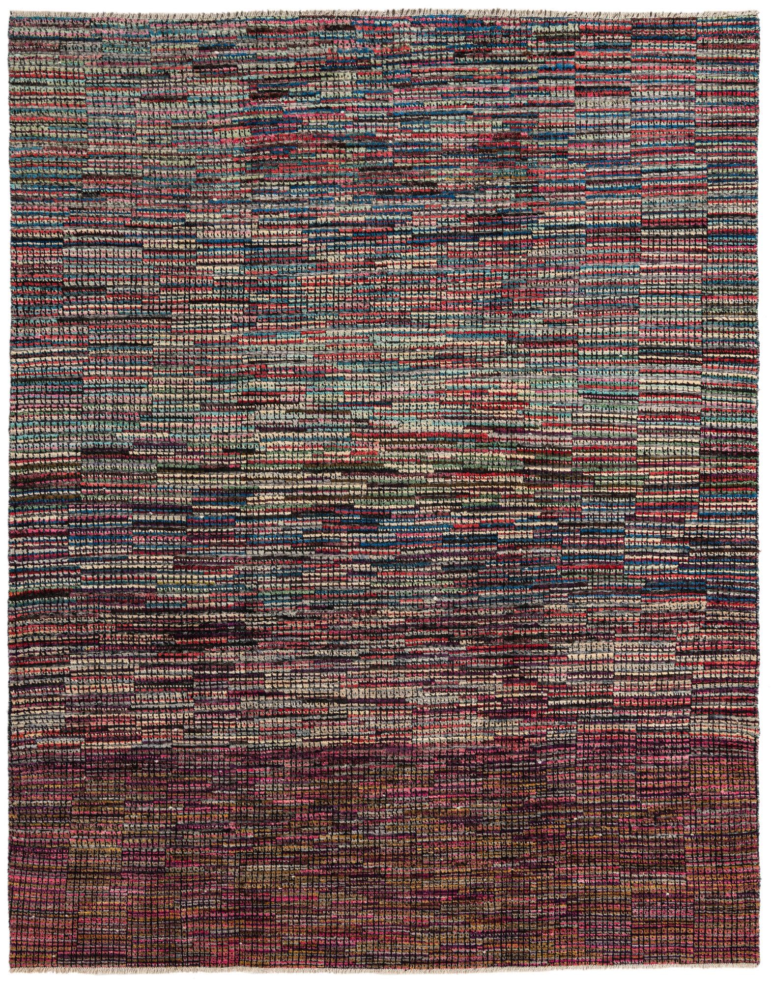 7' 8 x 10' Hand Knotted Darya Wool Rug
