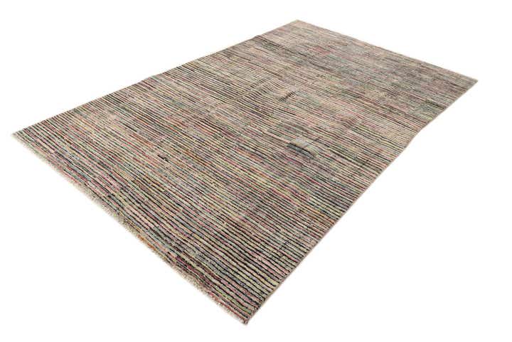 6' x 10' 3 Hand Knotted Darya Wool Rug