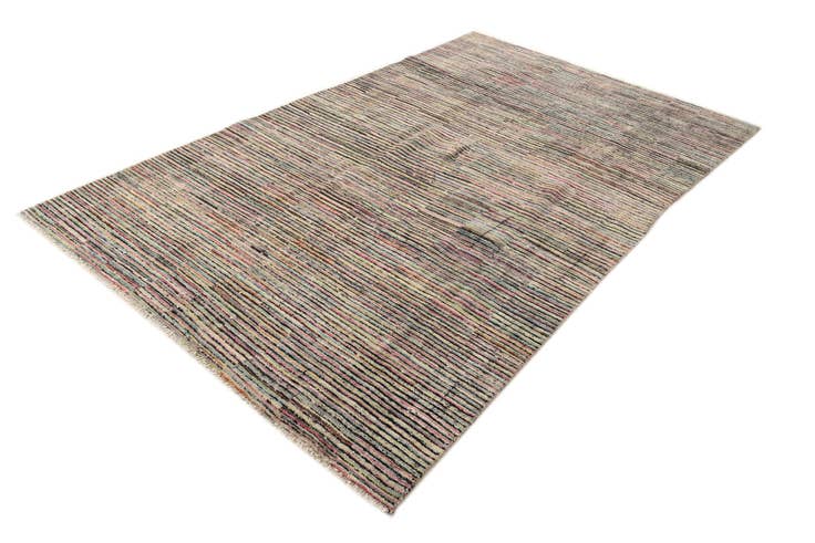 Detail image of 6' x 10' 3 Hand Knotted Darya Wool Rug