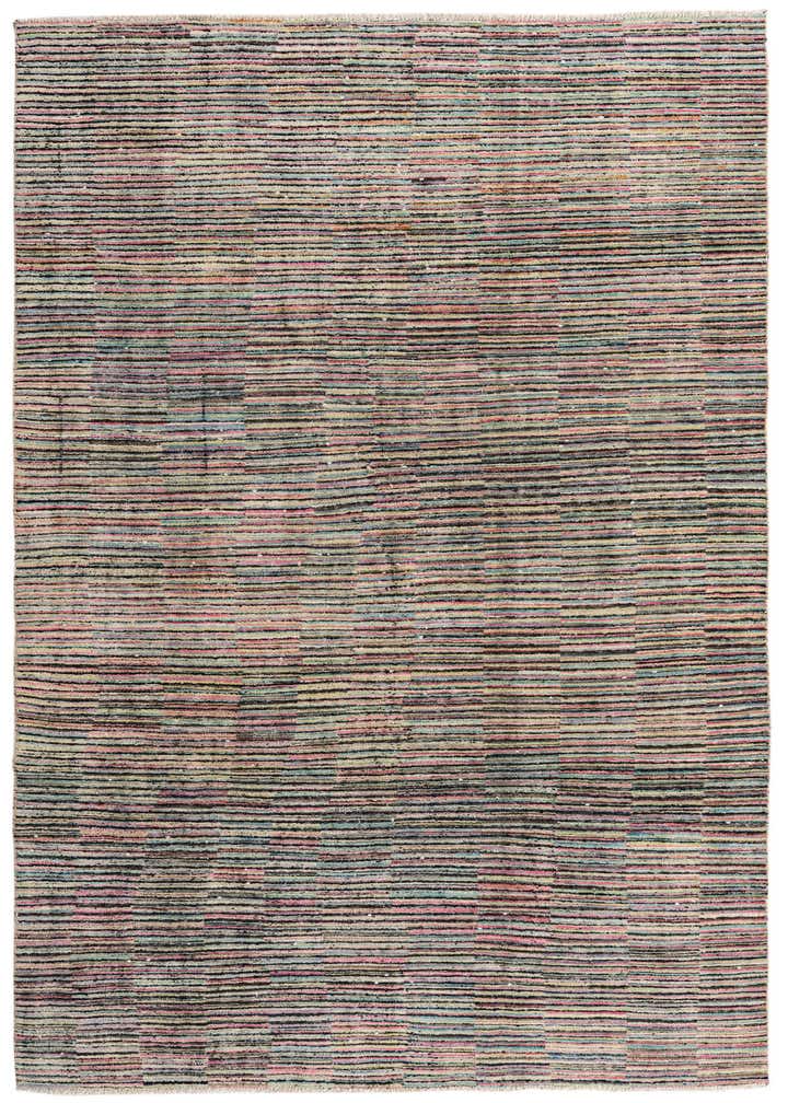 6' x 10' 3 Hand Knotted Darya Wool Rug