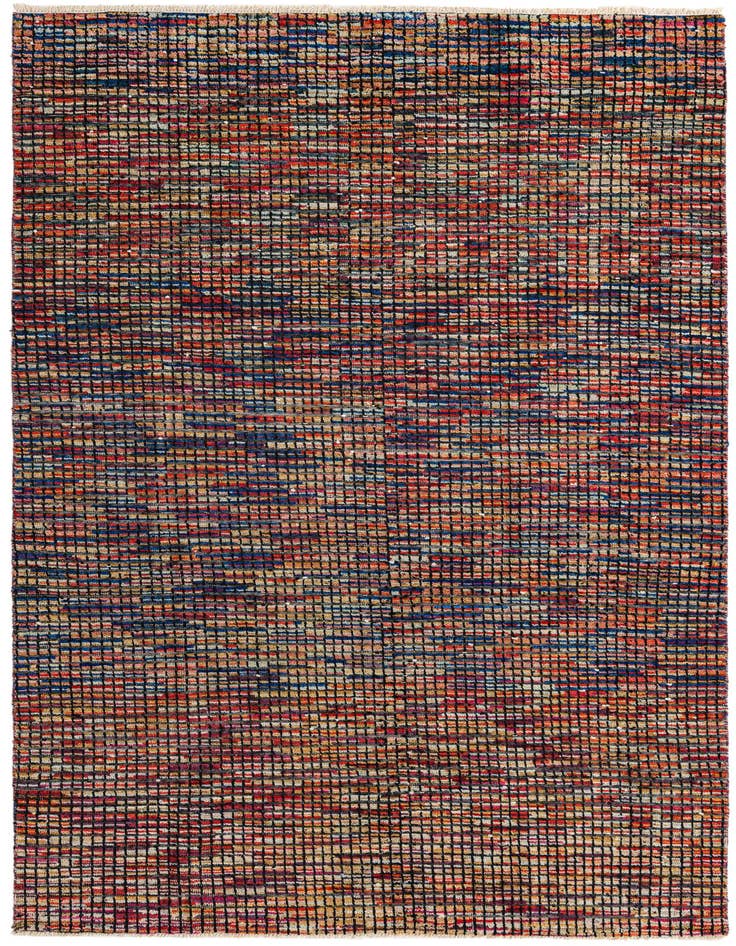 Detail image of 5' 9 x 9' Hand Knotted Darya Wool Rug