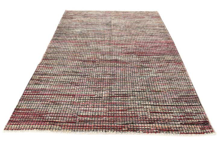 5' 6 x 8' 2 Hand Knotted Darya Wool Rug