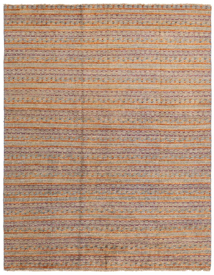 Detail image of 5' 10 x 8' 2 Hand Knotted Darya Wool Rug