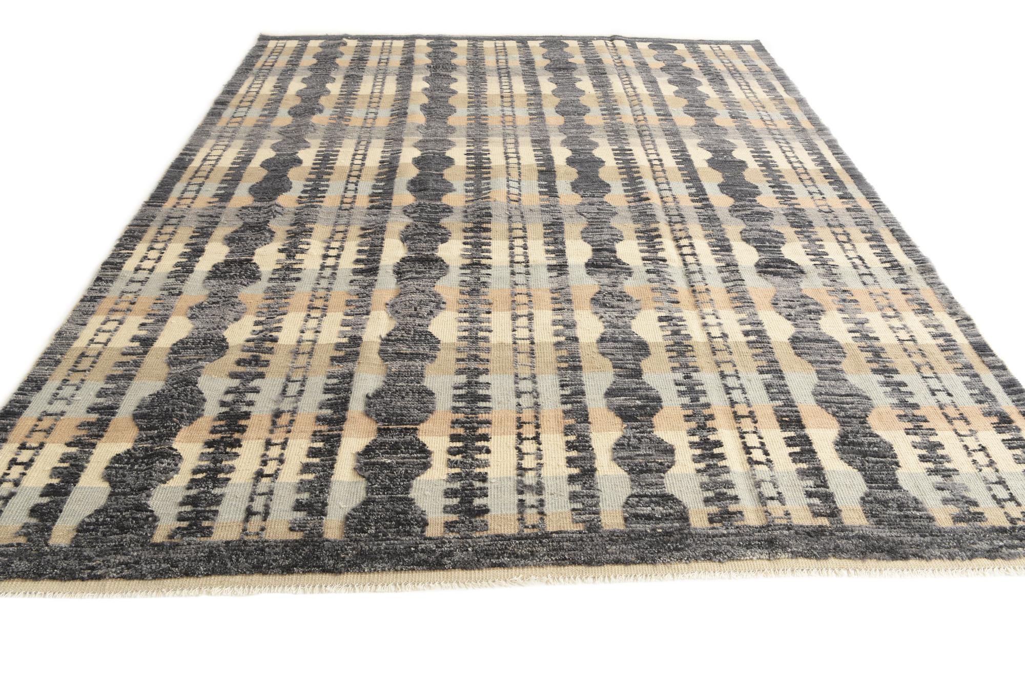 8' 2 x 10' 5 Hand Knotted Darya Wool Rug