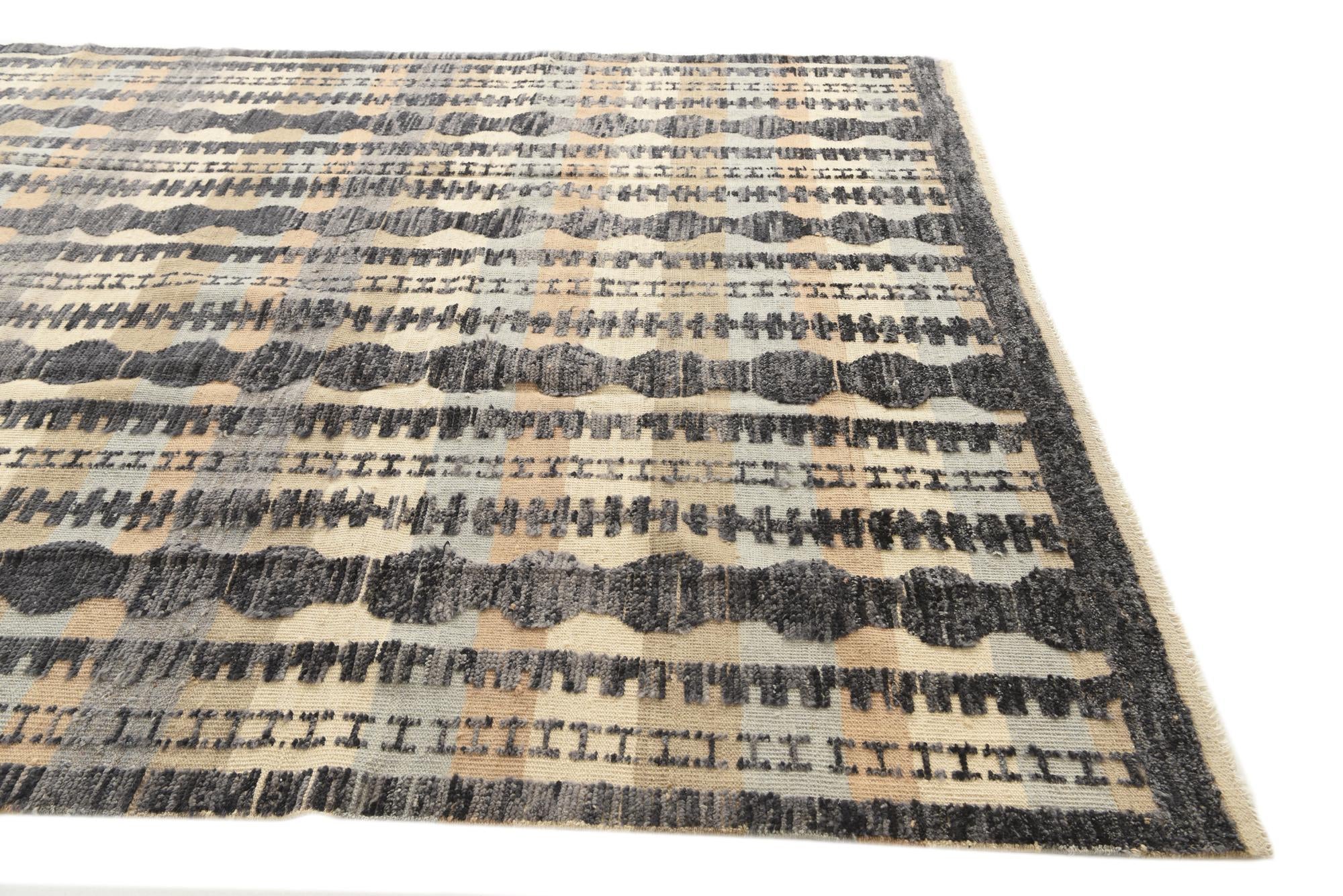 8' 2 x 10' 5 Hand Knotted Darya Wool Rug