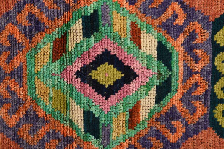 6' 8 x 10' 4 Hand Knotted Darya Wool Rug